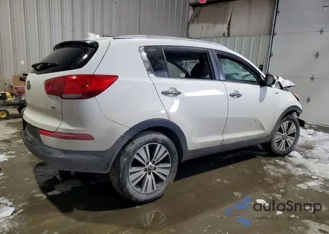 2015 Kia Sportage Ex z USA, uszkodzony, nr VIN KNDPCCAC0F7749557